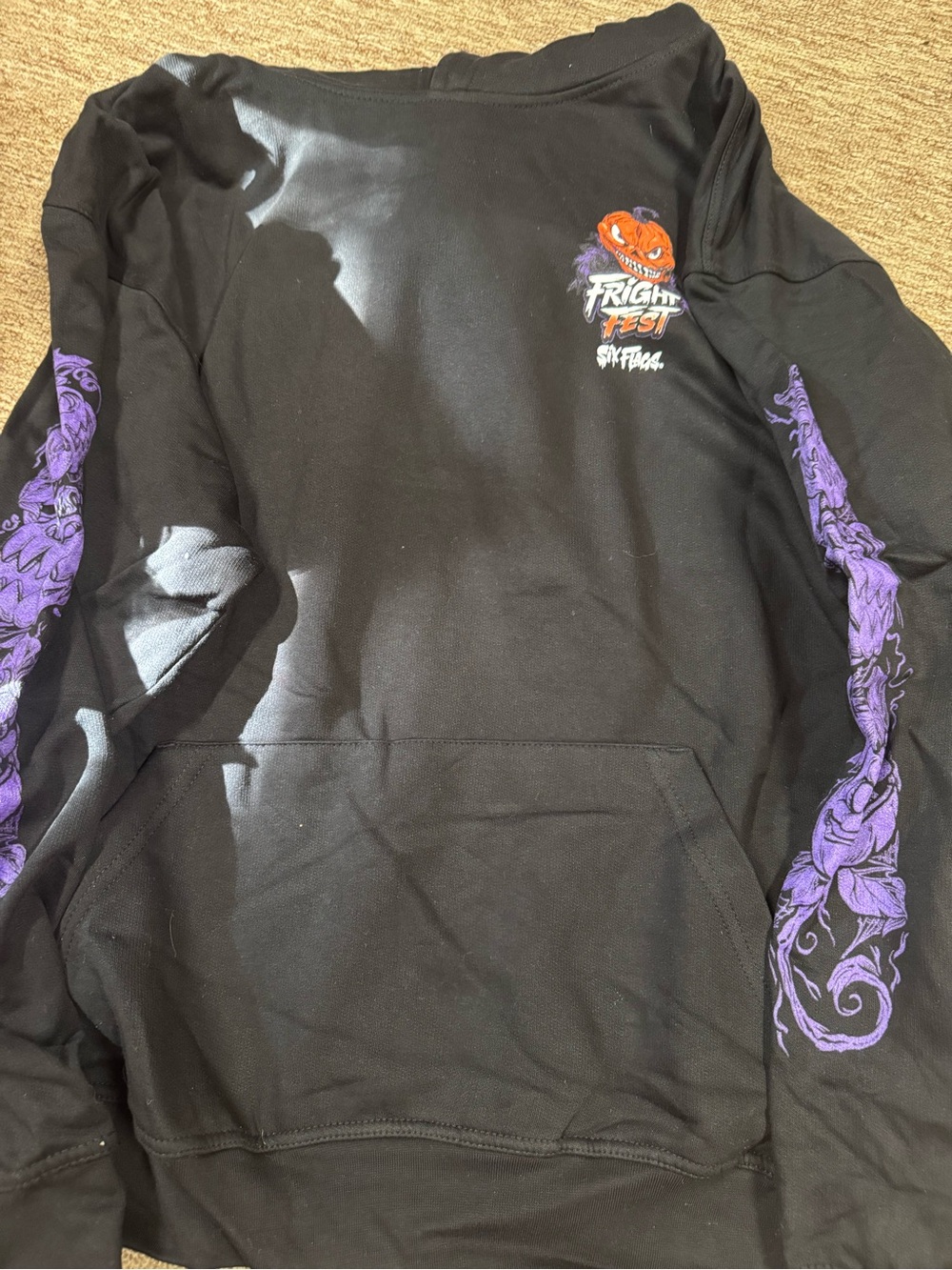 Six Flags Fright Fest Hoodie XL